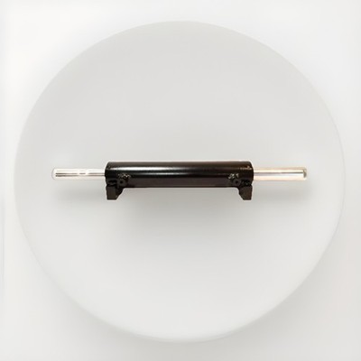 Dual ended hydraulic ram 2.5'' X 1.5'' X 8'' cylinder  steering Ram