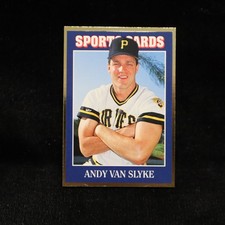 1992 Andy Van Slyke Pittsburgh Pirates "GOLD" Allan Kaye's Sports Card News #32