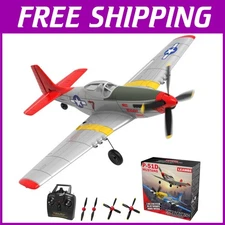P51 Mustang RC Plane - Easy Control, Aerobatic Aircraft