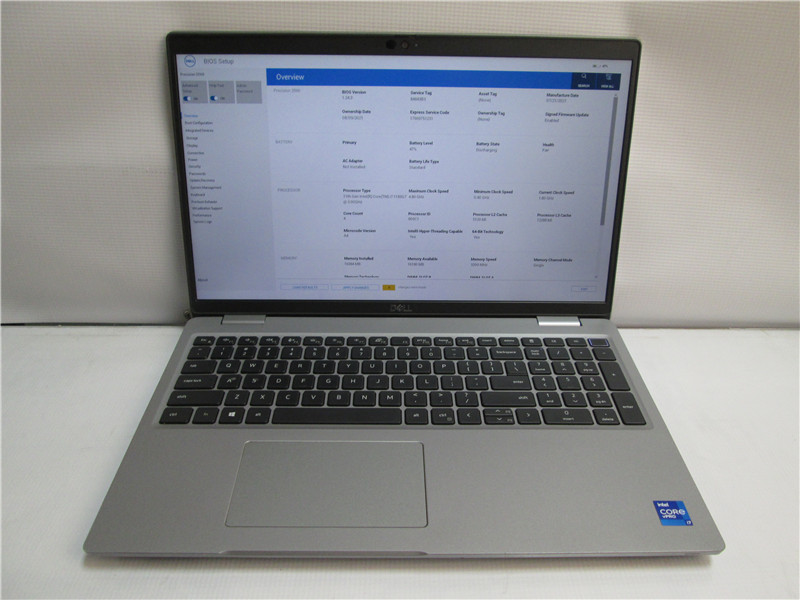 DELL PRECISION 3560, 16-Inch Laptop, with Intel Core i7-1185G7