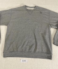 Sweatshirt Mens Medium Gray Crew Neck Pullover Casual Long Sleeve