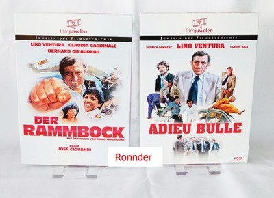 LIno Ventura Filmsammlung DVD - 2 Disc - Der Rammbock - Adieu Bulle -