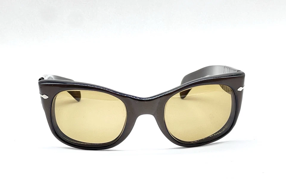 Gafas de sol vintage Persol Ratti 6200 edición K.H.V flecha plateada Italia años 80 51 mm Foto 2 de 4