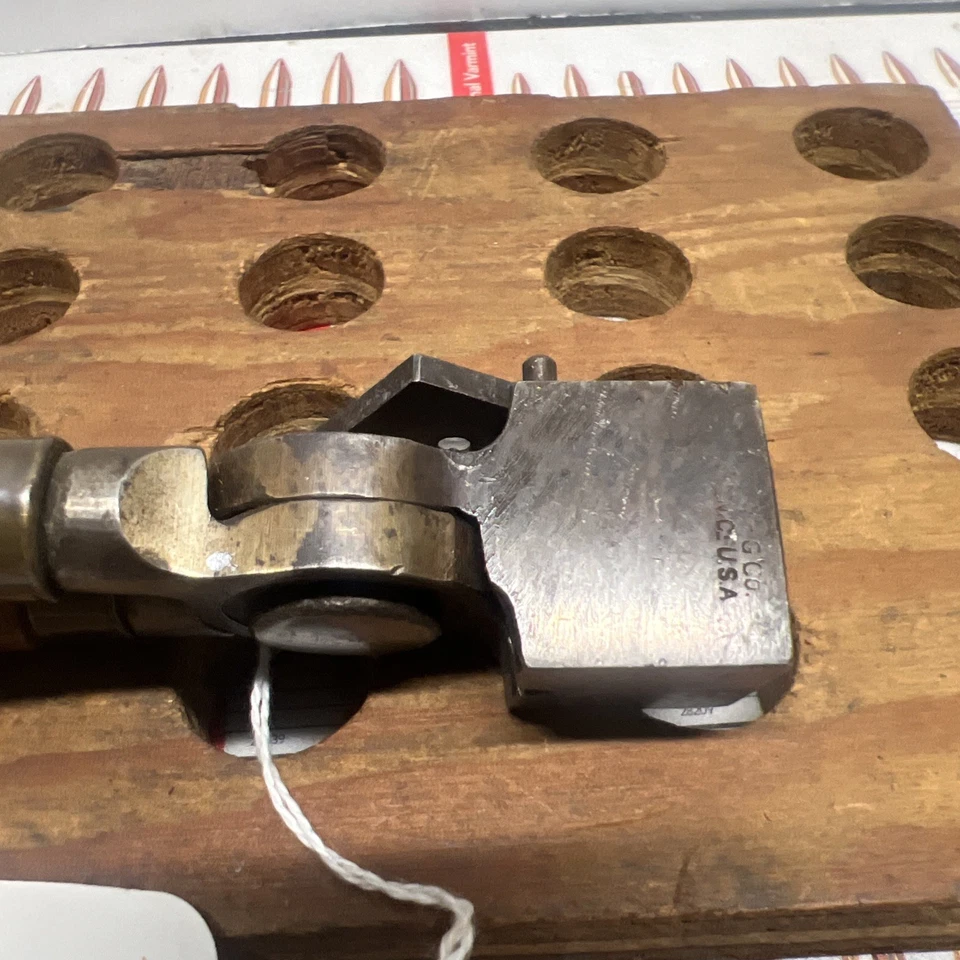 IDEAL MOLDE DE BALA DE UNA SOLA CAVIDAD #360345 115 GR CALIBRE 38-44 Y MANGOS RARO Foto 3 de 4