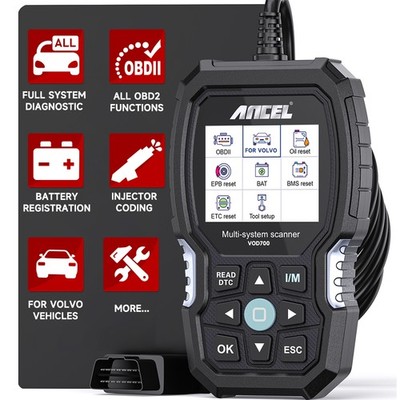 2026 ANCEL VOD700 für Volvo Profi KFZ OBD2 Diagnosegerät Auto All System Scanner