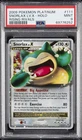 2009 POKEMON PLATINUM RISING RIVALS #111 SNORLAX LV.X-HOLO PSA 9