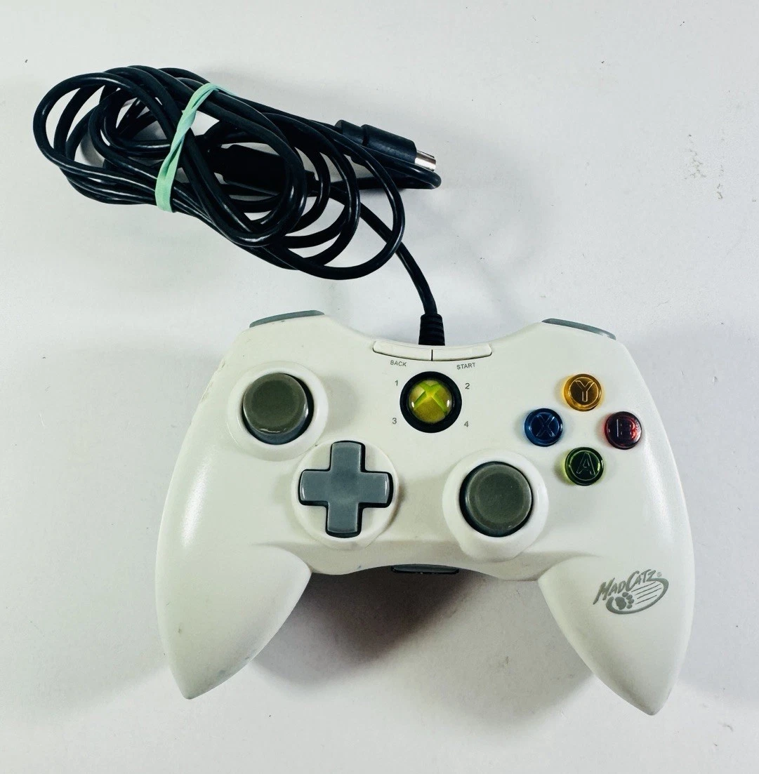 Preços baixos em Videogame Branco Mad Catz para Microsoft Xbox 360
