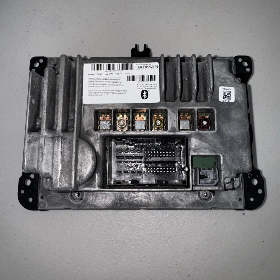 2014-2022 克莱斯勒 JEEP DODGE VP3 NA CMC 收音机显示中心屏幕原始设备制造商无代码 — 第 3/4 张图片