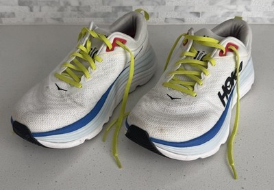 Hoka Gaviota 5 White Blue 1127929 BVR Size 10D