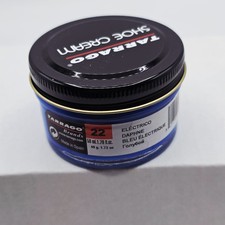 Tarrago Shoe Polish 22 Daphne Blue Cream Leather Protector 1.76 oz. 50ml Boot