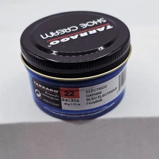 Tarrago Shoe Polish # 22 Daphne Blue Cream Leather Protector 1.76 oz. 50ml Boot