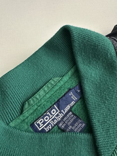 Vintage Polo Ralph Lauren Varsity Jacke Basketball College 80er Scribble - Bild 4 von 9