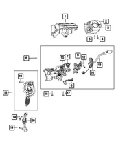 Genuine Mopar Gearshift Bracket 68470758AA