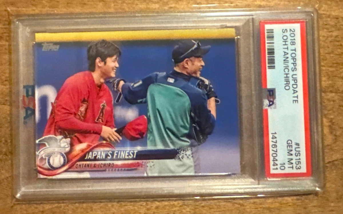 Ichiro Suzuki 10 Graded Baseball Sports Trading Cards Ichiro Suzuki 10 Graded Baseball Sports Trading Cards