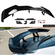 For 2016-2024 Chevy Camaro ZL1 1LE Style LT RS SS Trunk Spoiler Wing Gloss Black