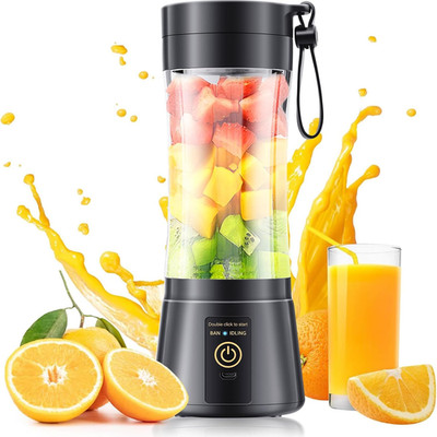 Portable Blender for Smoothies and Shakes - Personal Size Mini Blender with 380M