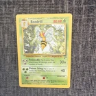 Pokémon TCG Beedrill Base Set 2 Rare 21/130 1999 English Excellent