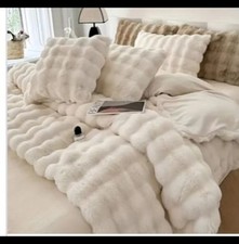 Frye 3 piece faux fur comforter