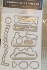 Stampin Up - Filled with Fun - dies - retired - wagon