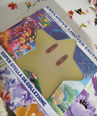 Super Mario Bros The Movie Limited Edition Super Star Neu Blu-ray Hultra HD