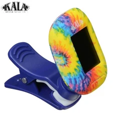 Kala KK-TIEDYE Klipz Chromatic Clip-On Ukulele, Guitar, Bass, & Violin Tuner