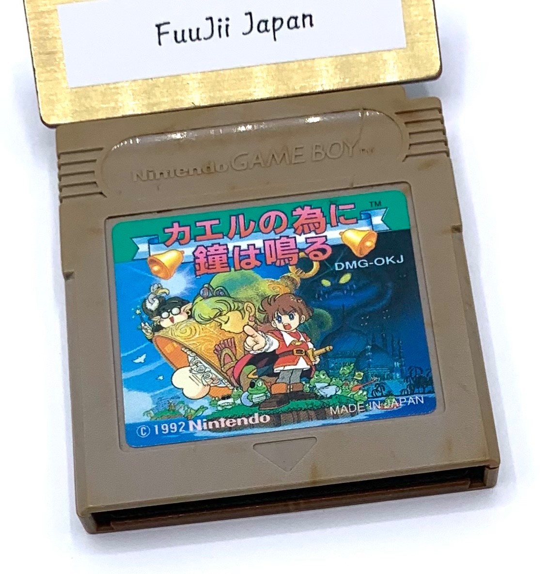 Kaeru no Tame ni Kane wa Naru Frog Bell Tolls GB Nintendo GameBoy