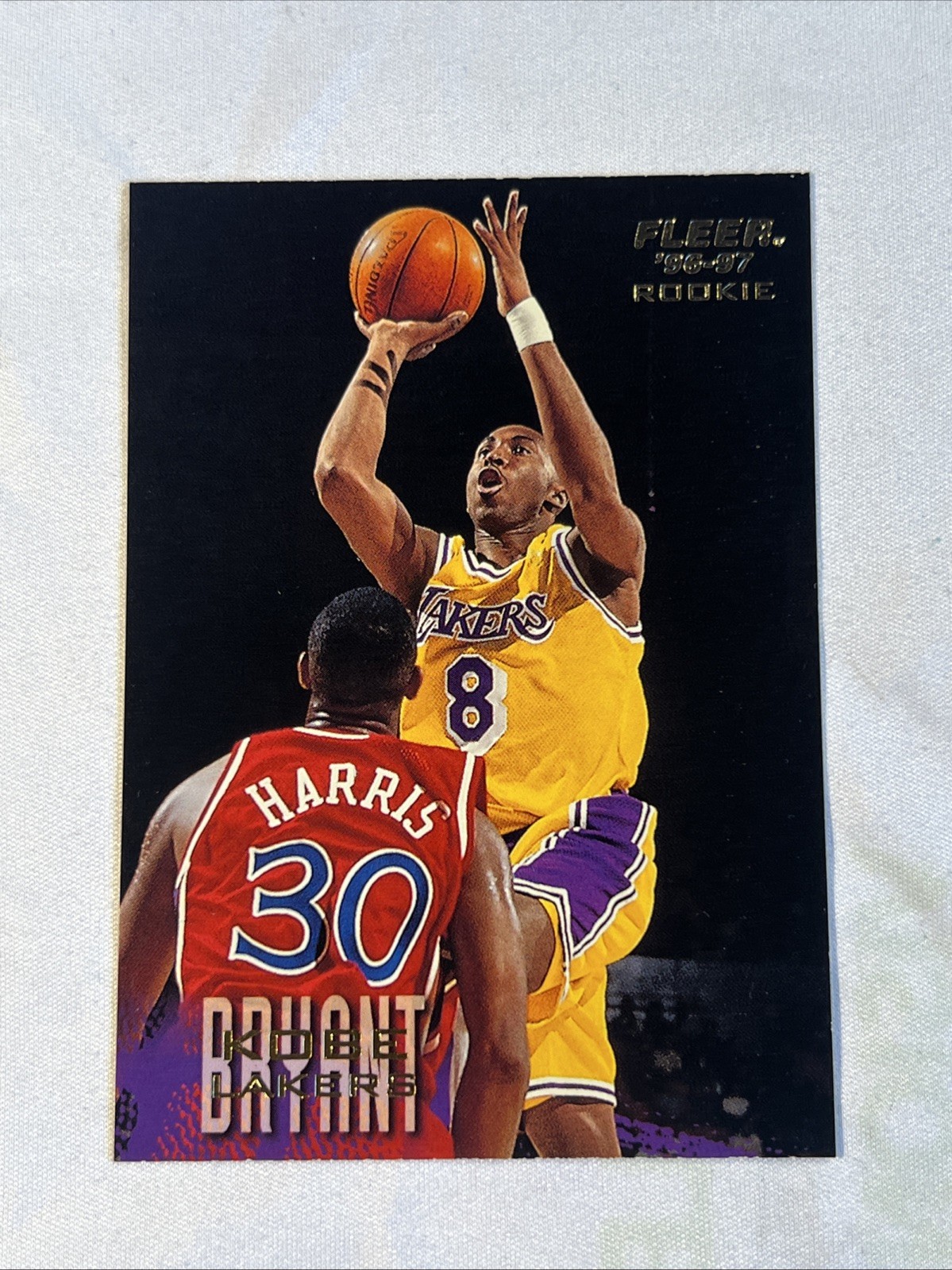 Kobe Bryant 1996-97 Fleer #203 RC Lakers