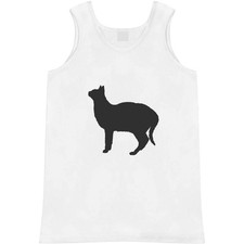 'Cat Silhouette' Adult Vest / Tank Top AV057957