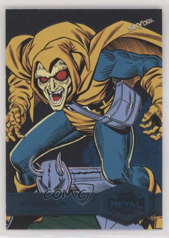 2022 Marvel Metal Universe Spider-Man Turquoise Light FX 1/50 Hobgoblin #132 0n8