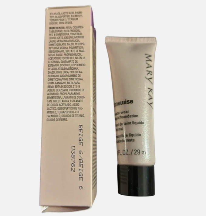 Mary Kay Timewise Matte Wear Beige 6 Liquid Foundation 1oz. Discontinued 038762 - Image 2 of 3