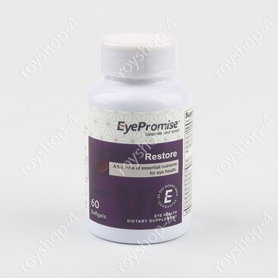 EyePromise Restore Supplement-Complete Macular Health Formula-60 Softgels US