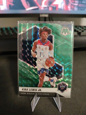 2020-21 Panini Mosaic - Rookie Kira Lewis Jr. #224 Reactive Green Prizm (RC)