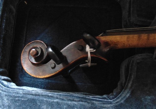 Exquisite Back Banded Amati Vintage C!9th Old Violin 4/4 Antique wv177 - Bild 4 von 5