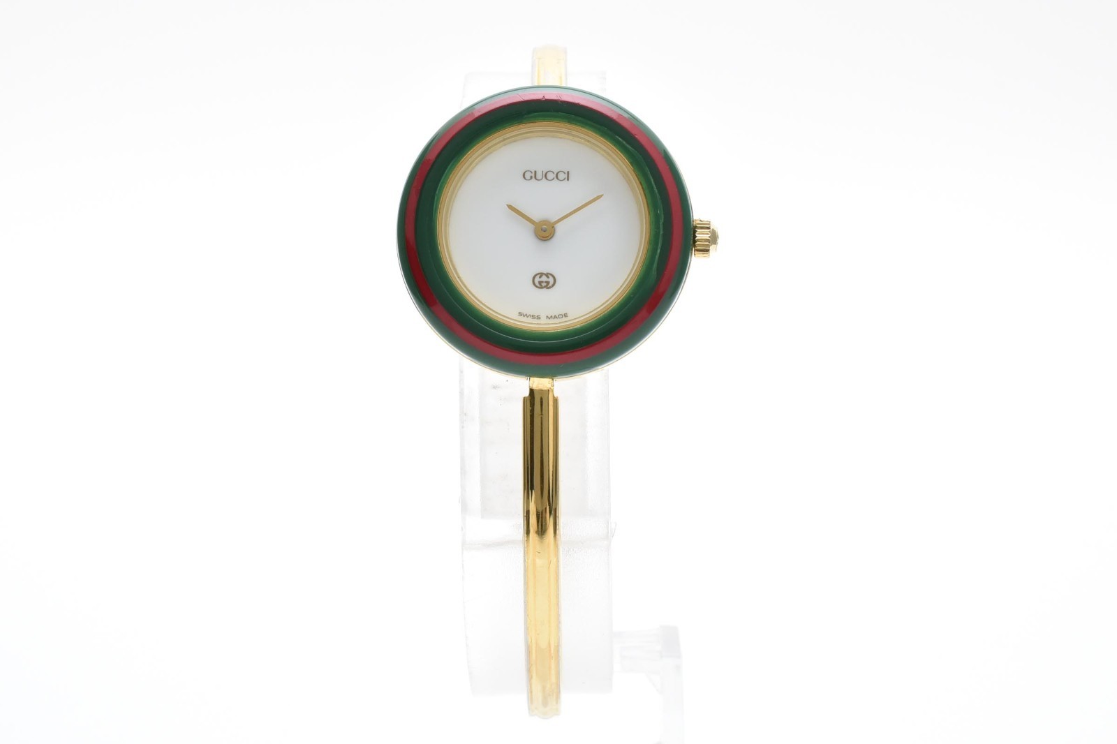 [Excellent+5] GUCCI 1100-L Change Bezel Quartz White Dial Ladies Vintage JAPAN thumbnail 10