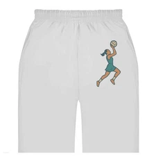 'Netball Player Action' Adult Sweatpants / Joggers (JO055328)
