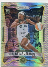 2026 Panini Prizm WNBA Hyper Prizms NO. 136 Flau'jae Johnson - Seattle Storm