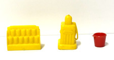 Marx Service Gas Station First Generation Playset 3 Accessories 1952-1955