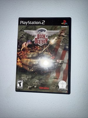 Seek and Destroy Ps2 Game