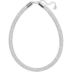 Swarovski Women's Necklace Stardust Deluxe Clear Crystals Silver Tone 5180944