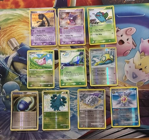 Vintage Pokemon Card Lot Reverse Holo Fire Haunter Bulbasaur
