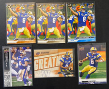 Zach Collaros - 6 CFL Card Package Deal including Serial #23/250