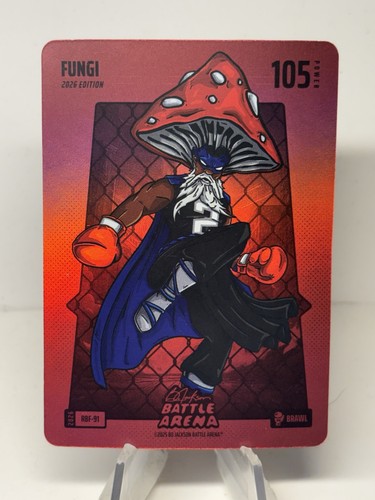 2026 Bo Jackson Battle Arena Fungi Kawhi Leonard RBF-91 Red Battlefoil Brawl