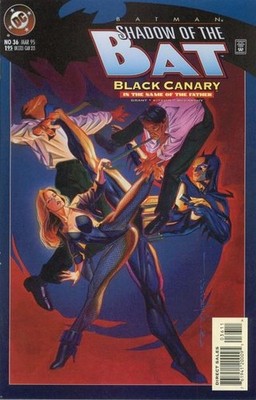 Batman Shadow of the Bat (1992) #  36 (8.0-VF) Black Canary 1995