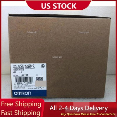 One New OMRON CP2E-N20DR-D CP2EN20DRD Controller PLC Expedited Shipping