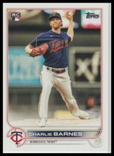 2022 Topps Charlie Barnes Minnesota Twins