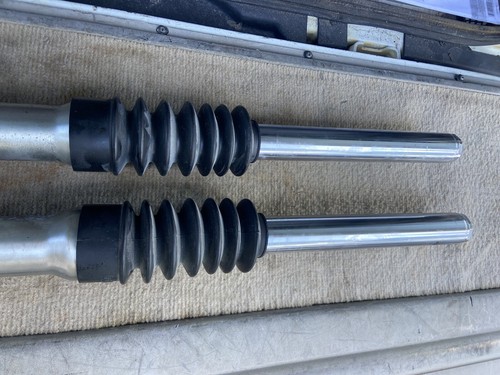 1995-2006 Harley Sportster 1200 XL1200 39mm SHOWA Front Forks Suspension - Foto 7 di 7