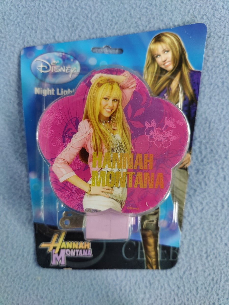 RARE NEW DISNEY HANNAH MONTANA ROTARY SHADE NIGHT LIGHT