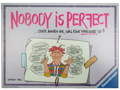 Nobody is perfect erste Ausgabe Ravensburger- kontrolliert in sehr guten Zustand - Bild 1 von 4