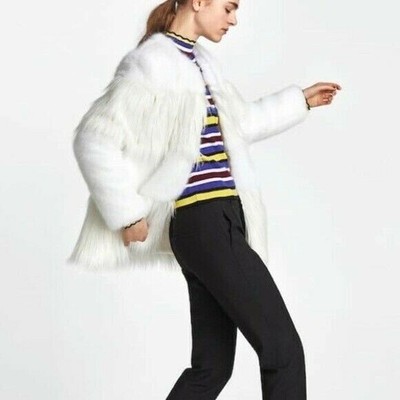 zara shaggy jacket