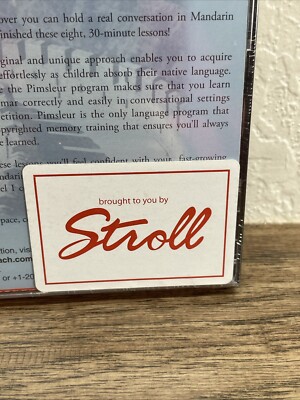 Quick and Simple Ser.: Pimsleur Chinese (Mandarin) Quick and